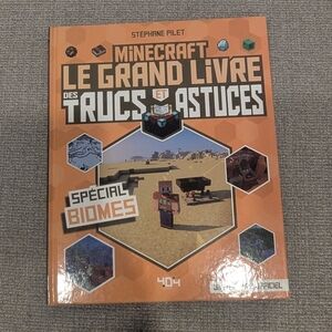 Minecraft : le grand livre des trucs et astuces - Hardcover Book in French
